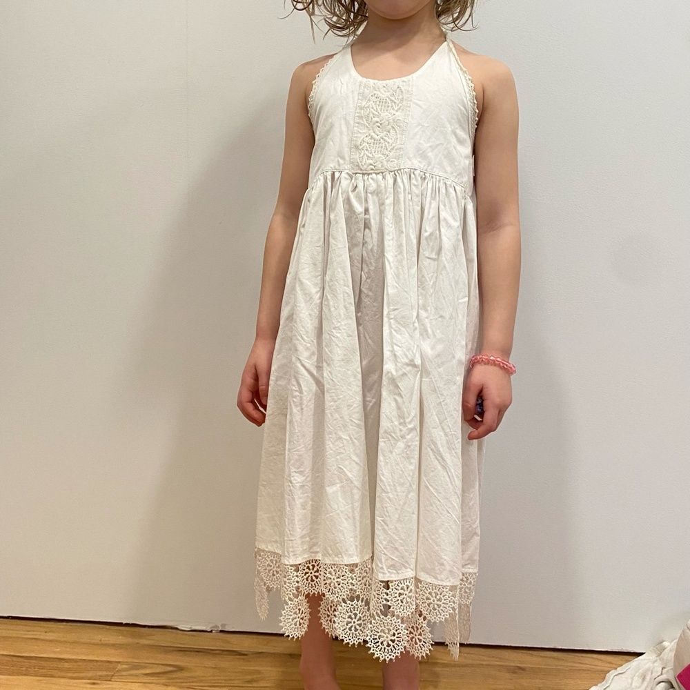 Dollcake White Halter Dress size 5 - Picture 8 of 8